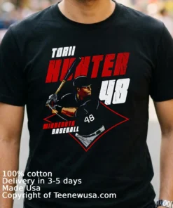 Torii Hunter Minnesota Diamond #48 Shirt