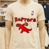Toronto Raptors 2025 Basketball Cute Shirt White T Shirt 1
