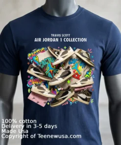 Travis Scott X Air Jordan 1 Collection T Shirt