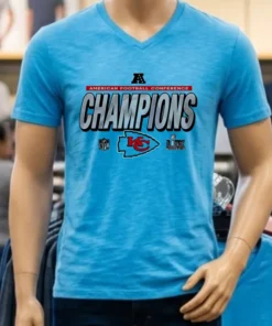 Travis Wear Kansas City Chiefs American Football Conference Champions Shirt