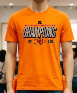 Travis Wear Kansas City Chiefs American Football Conference Champions Shirt