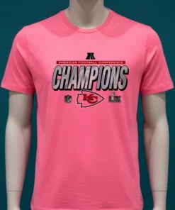 Travis Wear Kansas City Chiefs American Football Conference Champions Shirt