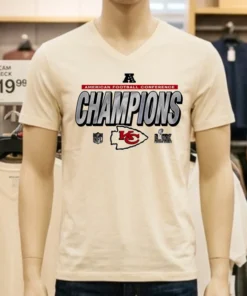 Travis Wear Kansas City Chiefs American Football Conference Champions Shirt