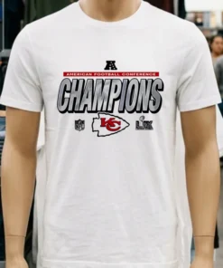 Travis Wear Kansas City Chiefs American Football Conference Champions Shirt