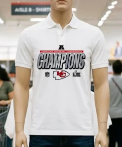 Travis Wear Kansas City Chiefs American Football Conference Champions Shirt