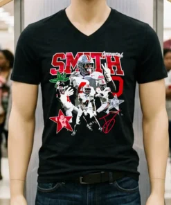 Troy Smith Ohio State Buckeyes Graphic Signature Shirt