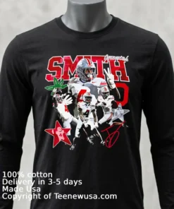 Troy Smith Ohio State Buckeyes Graphic Signature Shirt