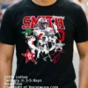 Troy Smith Ohio State Buckeyes Graphic Signature Shirt Navy Shirt 2