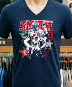 Troy Smith Ohio State Buckeyes Graphic Signature Shirt