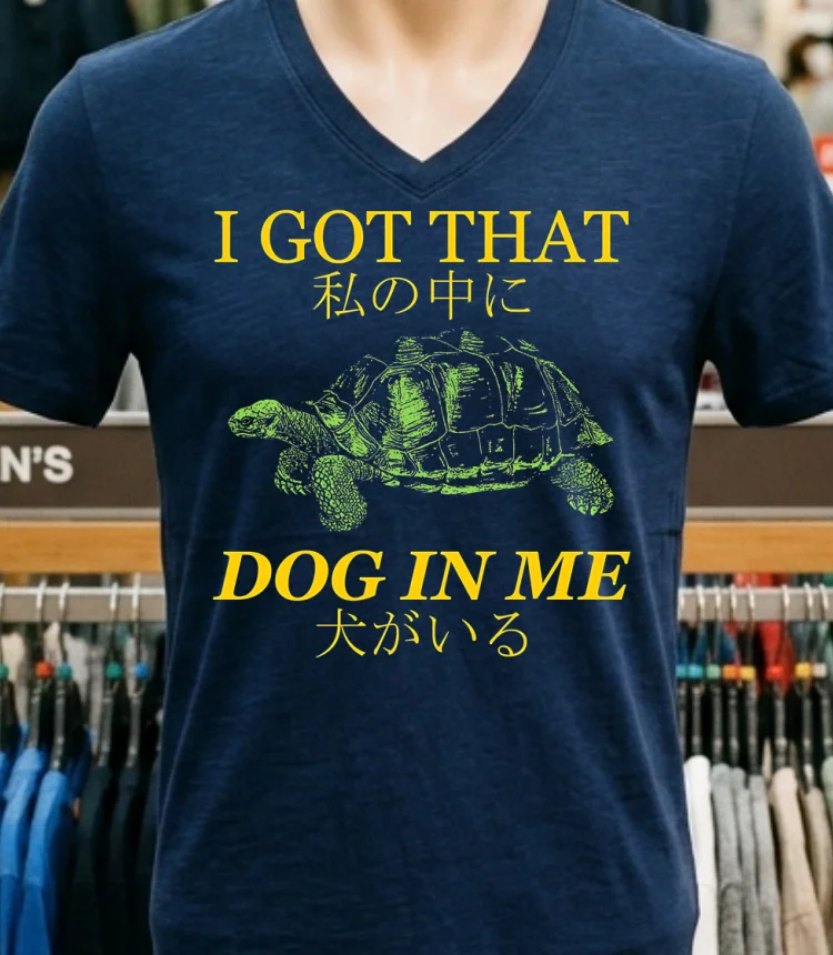 Tulen I Got That Dog In Me Shirt - navy-shirt Tulen I Got That Dog In Me Shirt Navy Shirt