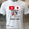 Tunisia Vs Japan World Cup 2026 T Shirt White T Shirt 3