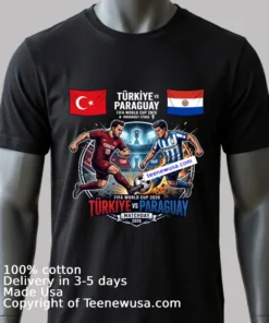 Turkey Vs Paraguay World Cup 2026 T Shirt