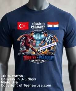 Turkey Vs Paraguay World Cup 2026 T Shirt