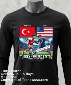 Turkey Vs United States World Cup 2026 T Shirt
