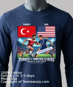 Turkey Vs United States World Cup 2026 T Shirt