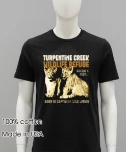 Turpentine Creek Refuge Archie And Reggie Born In Captivity Wild Within Shirt Balck Shirt