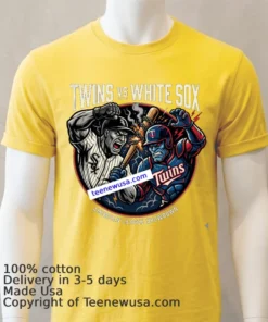 Twins Vs White Sox Fan Sports T Shirt