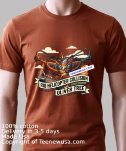Two Helicopters Collided In The Skies Over Rio De Janeiro T Shirt