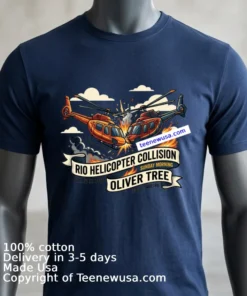 Two Helicopters Collided In The Skies Over Rio De Janeiro T Shirt