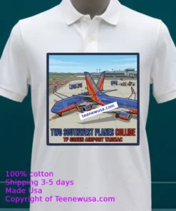 Two Southwest Planes Collide On Tf Green Airport Tarmac T Shirt