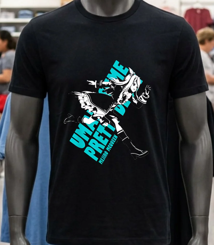 Uma Daughter Pretty Derby Mediro Mcqueen Shirt - balck-shirt Uma Daughter Pretty Derby Mediro Mcqueen Shirt Balck Shirt 2
