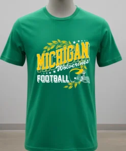 University Of Michigan Wolverines U Of M Football Shirt