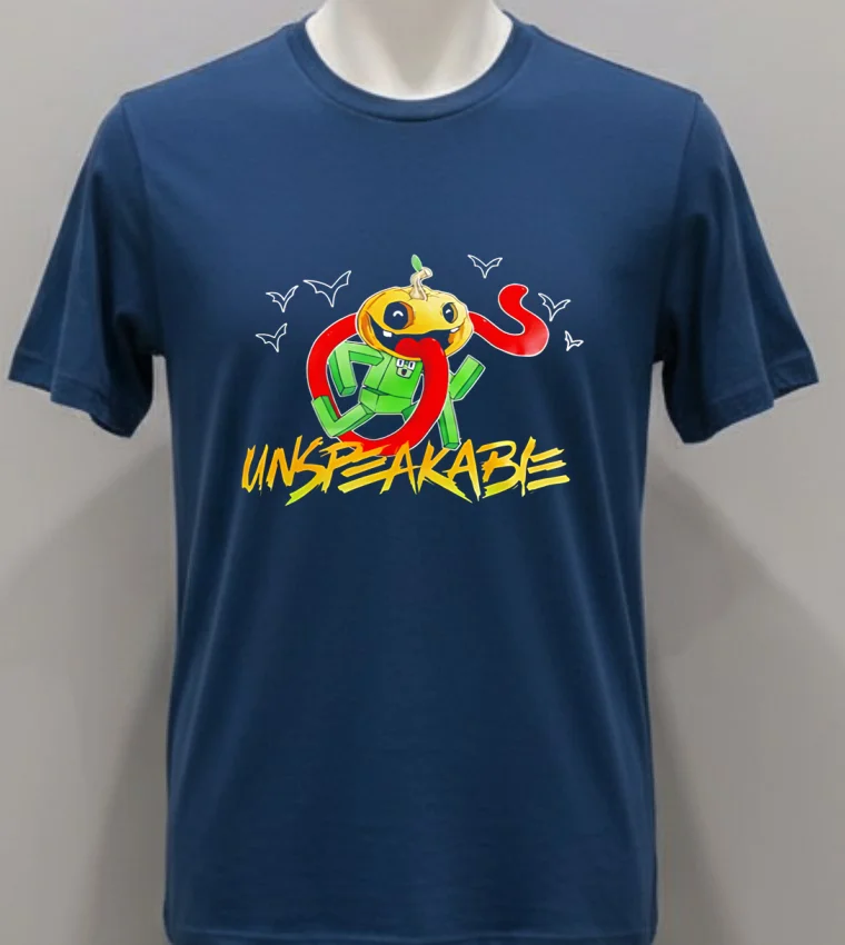 Unspeakable 2025 Halloween Shirt Navy Shirt