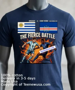 Uruguay Vs Cabo Verde World Cup 2026 T Shirt
