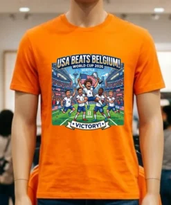 Us Team Beats Belgium At World Cup 2026 In Seattle T Shirt