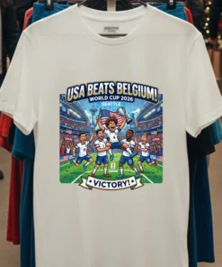 Us Team Beats Belgium At World Cup 2026 In Seattle T Shirt