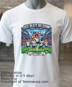 Us Team Beats Belgium At World Cup 2026 In Seattle T Shirt
