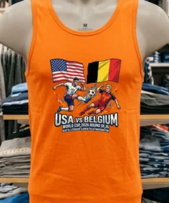 Usa Vs Belgium In The Round Of 16 Of The 2026 World Cup At Seattle Stadium (Lumen Field, Washington) T Shirt