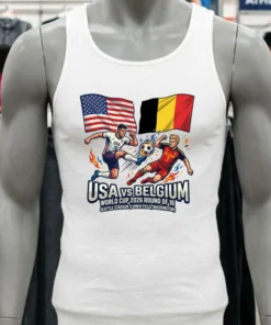 Usa Vs Belgium In The Round Of 16 Of The 2026 World Cup At Seattle Stadium (Lumen Field, Washington) T Shirt