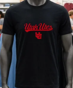 Utah Utes Wordmark Letter Style 2025 Shirt