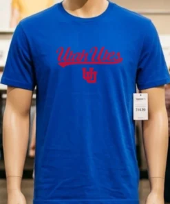 Utah Utes Wordmark Letter Style 2025 Shirt