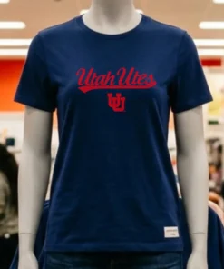 Utah Utes Wordmark Letter Style 2025 Shirt
