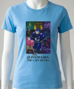 Vancouver Canucks Quinn Hughes The Captain Era Shirt