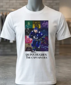 Vancouver Canucks Quinn Hughes The Captain Era Shirt