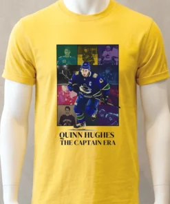 Vancouver Canucks Quinn Hughes The Captain Era Shirt
