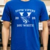 Vandegrift Crown Trio Four Points Viper V Snake 2025 Shirt Blue Shirt