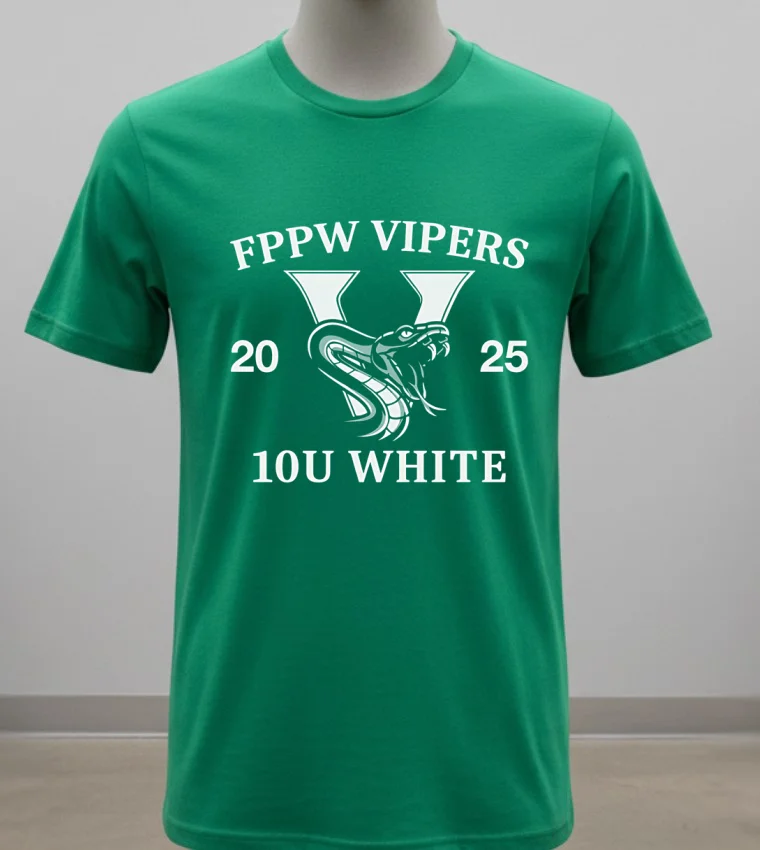 Vandegrift Crown Trio Four Points Viper V Snake 2025 Shirt Green Shirt