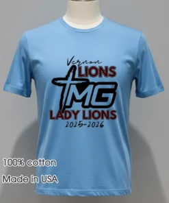 Vernon Lions Tmg Lady Lions 2025 2026 Shirt