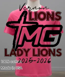 Vernon Lions Tmg Lady Lions 2025 2026 Shirt