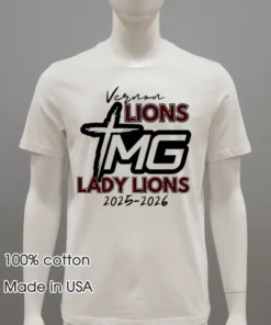 Vernon Lions Tmg Lady Lions 2025 2026 Shirt