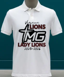 Vernon Lions Tmg Lady Lions 2025 2026 Shirt