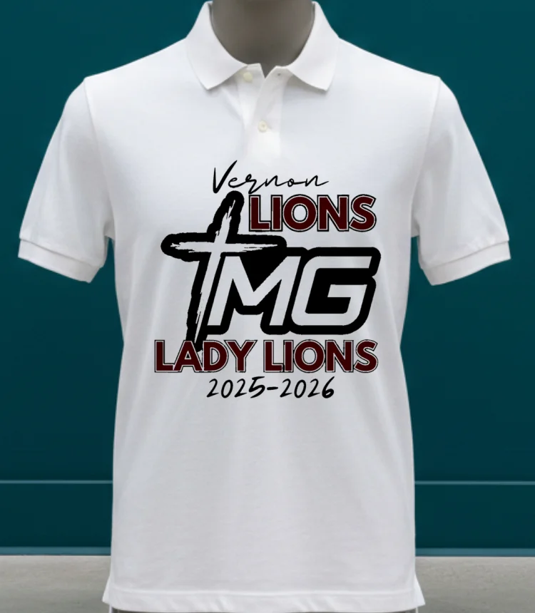 Vernon Lions Tmg Lady Lions 2025 2026 Shirt - white-t-shirt Vernon Lions Tmg Lady Lions 2025 2026 Shirt White T Shirt
