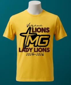 Vernon Lions Tmg Lady Lions 2025 2026 Shirt
