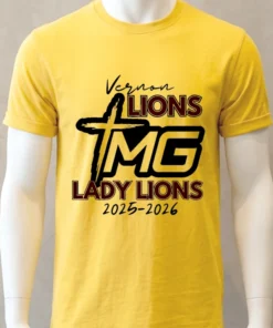 Vernon Lions Tmg Lady Lions 2025 2026 Shirt
