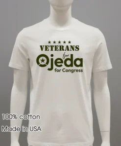 Veterans For Ojeda For Congress Shirt