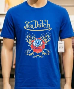 Von Dutch Flying Eye Flames Shirt